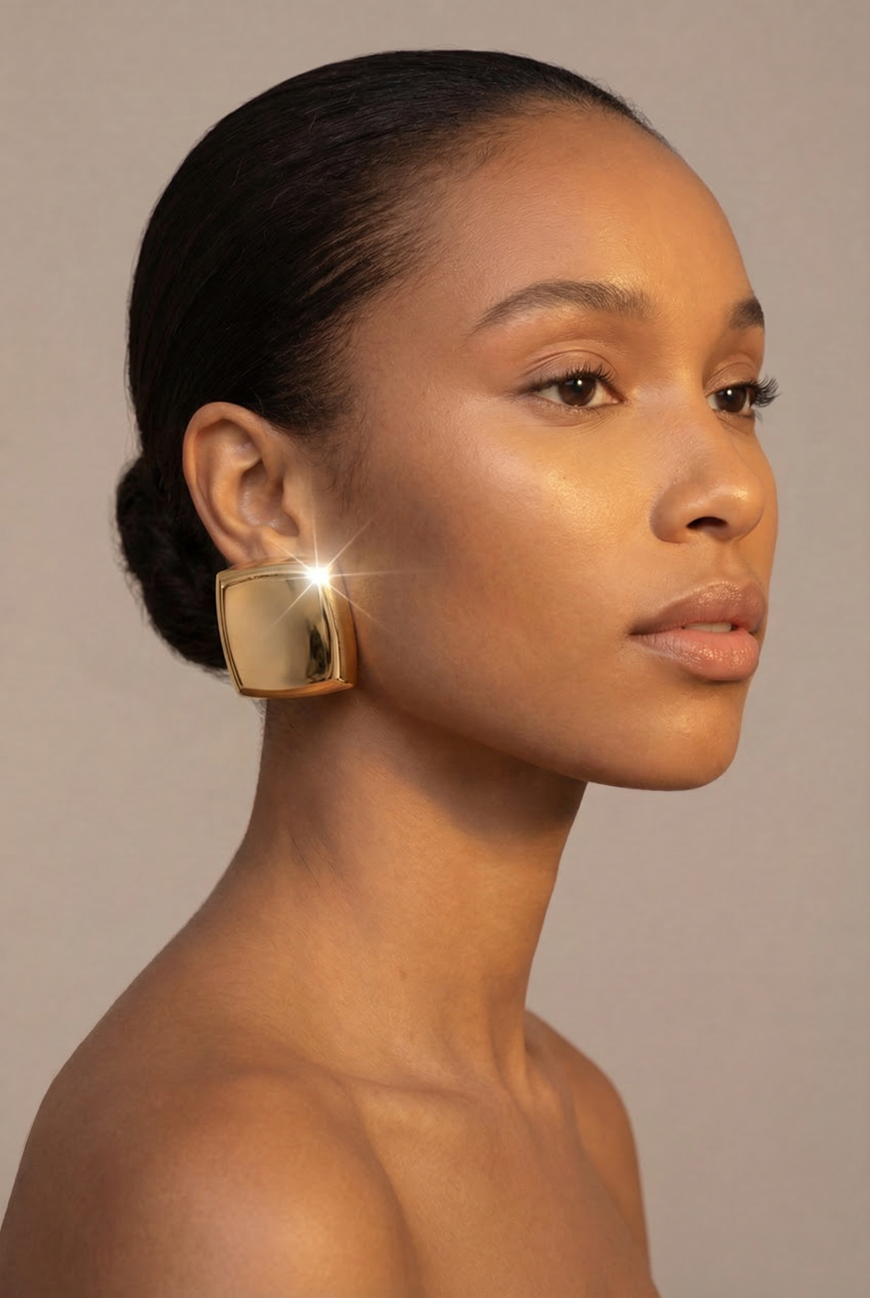 Bold Square Studs — 2